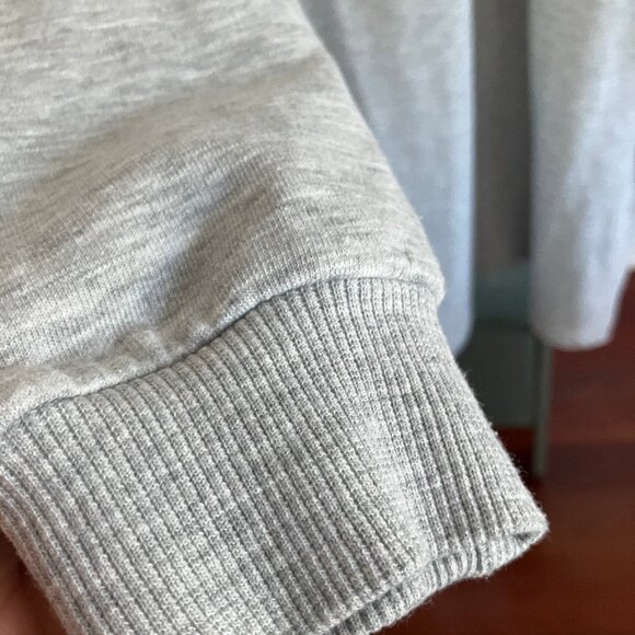 Heather grey sweatshirt dress with shoulder detail (Boden tall size - 18L / 18T) - Picture 5 of 6